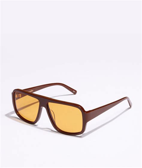 Shevoke Ollie Brown/Yellow Lenses .